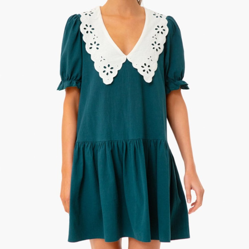 Tuckernuck Peacock Green Kit Dress